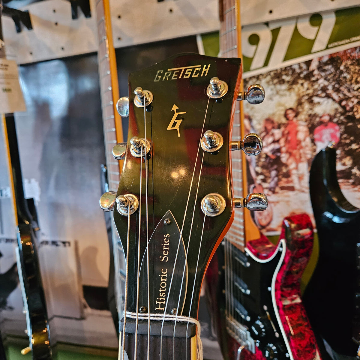 Gretsch ~ Historic Series G3140 ~ Orange Semi Hollow – Orphan Guitars