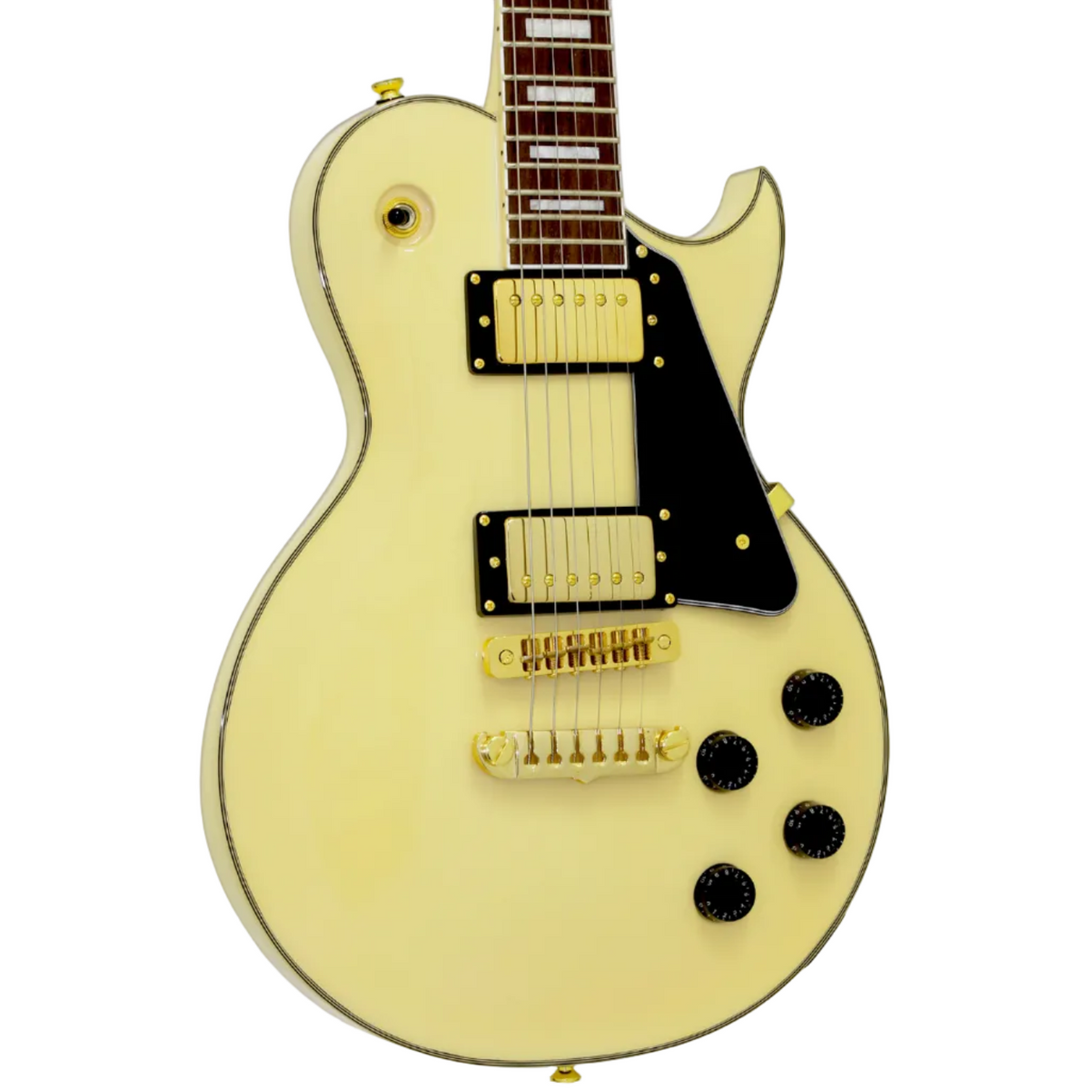 ARIA PRO II ~ PE-350CST ~ Aged White ~ NEW! – Orphan Guitars