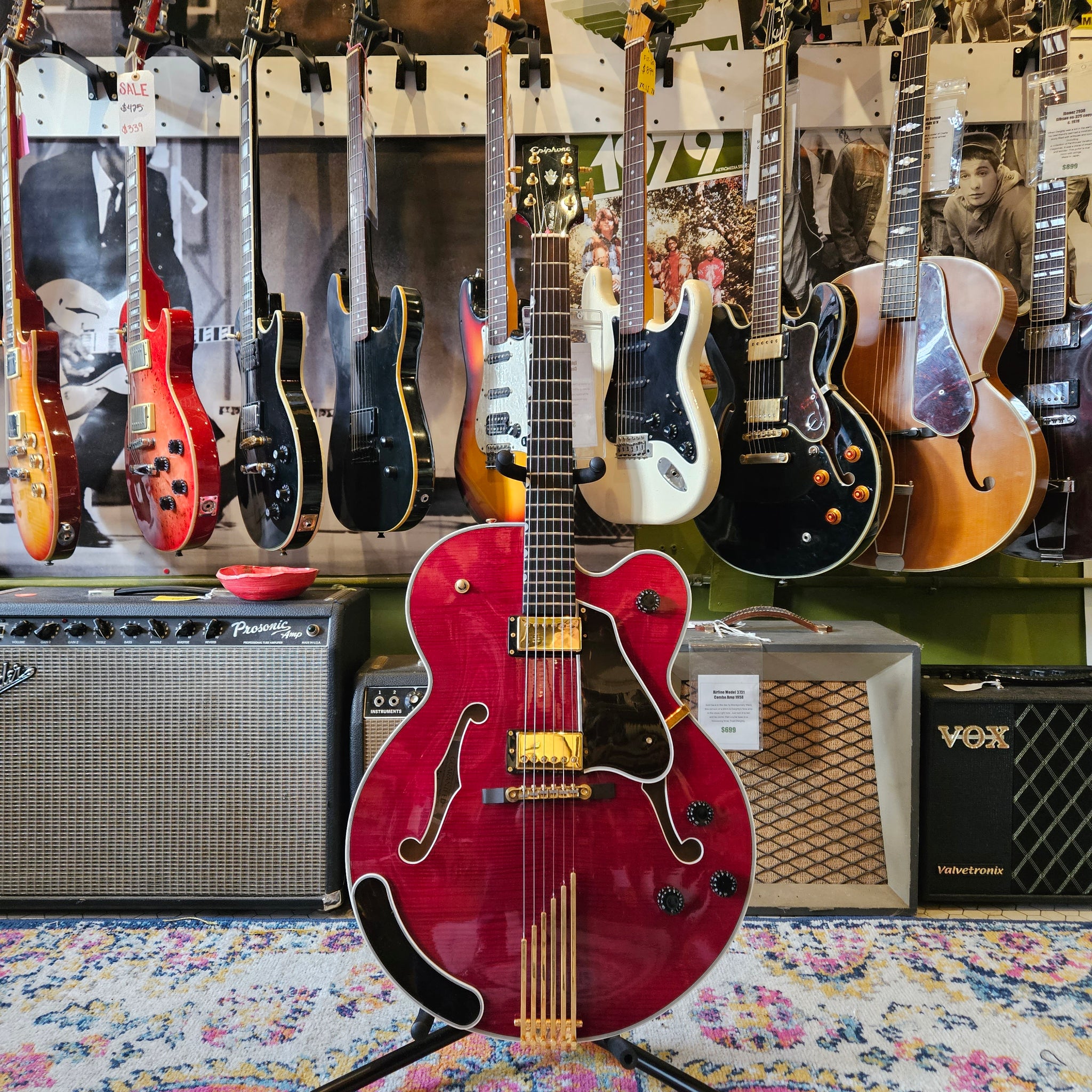 Epiphone Elitist CountryDeluxe WR エピフォン Epiphone ~ Elitist Country Deluxe 2004 - Gloss – Orphan Guitars