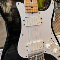 Squier ~ Bullet H2 ~ Split Coil Humbucker 1983-1984 Made in Japan - Black Gloss