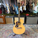 Epiphone ~ Left Handed Jumbo Acoustic ~ LTD Ed EJ-200SCELH/N