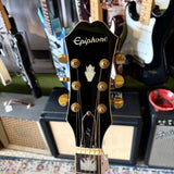 Epiphone ~ Left Handed Jumbo Acoustic ~ LTD Ed EJ-200SCELH/N