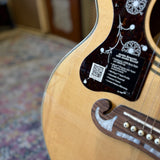 Epiphone ~ Left Handed Jumbo Acoustic ~ LTD Ed EJ-200SCELH/N