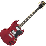 Vintage VS6 ReIssued Electric Guitar ~ Cherry Red ~ NEW!