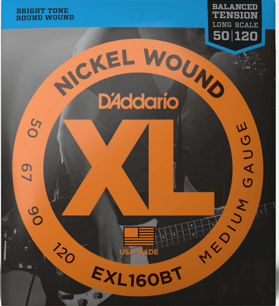 D'Addario XL Nickle Wound Bass Strings