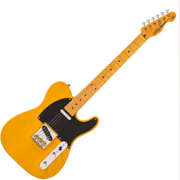 Vintage ~ V52 ReIssued Electric Guitar ~ Butterscotch ~ NEW!