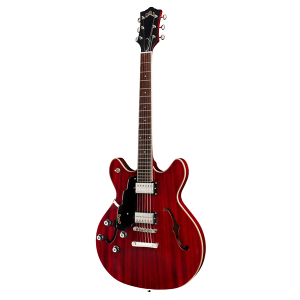 Guild ~ Starfire ~ I DC Left Handed ~ Cherry Red