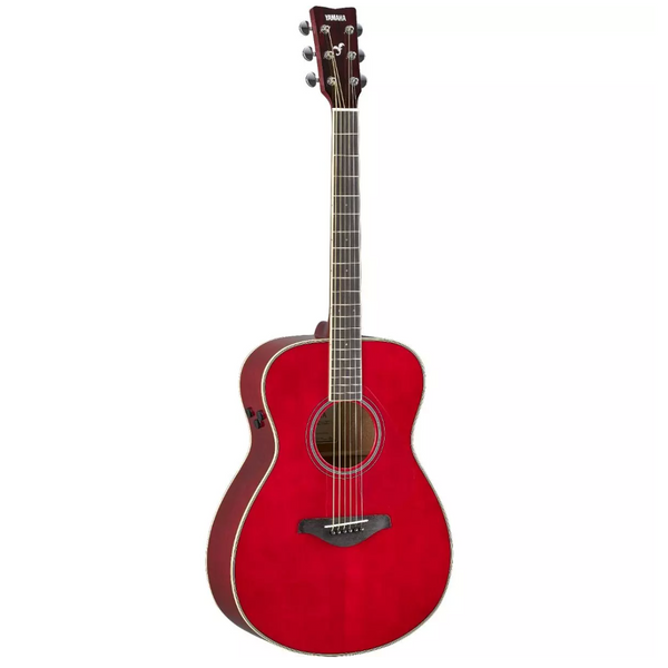 Yamaha ~ Concert FS-TA TransAcoustic Acoustic-Electric Guitar ~ Red ~ NEW!