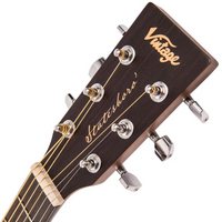 Vintage ~ Statesboro' 'Parlour' Acoustic Guitar ~ Whisky Sour ~ NEW!